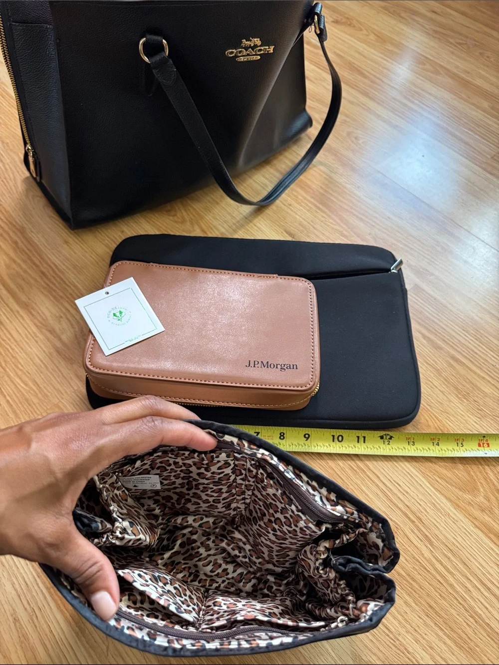 Authentic Coach Travel Tote + non-branded Accessories ✨